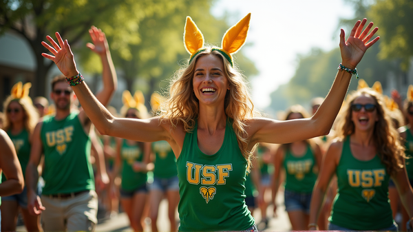 COPHers entfesseln unendliche Energie bei grünen und goldenen Festlichkeiten