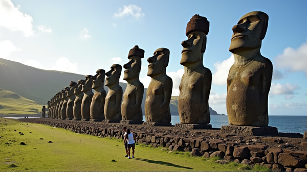 Geheimnisse enthüllt: Wie die massiven Moai-Statuen über die Osterinsel 'gingen'
