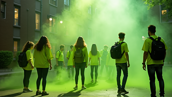 Reis' Triumph in Limettengrün: Eine Feier für die psychische Gesundheit