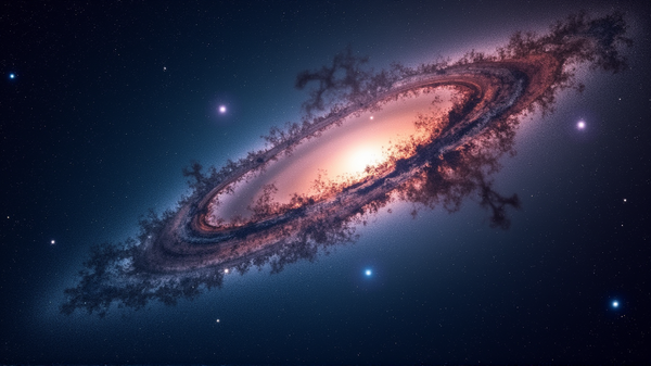 KI Überflügelt Milchstraßen-Simulation: Ein Durchbruch mit 100 Milliarden Sternen