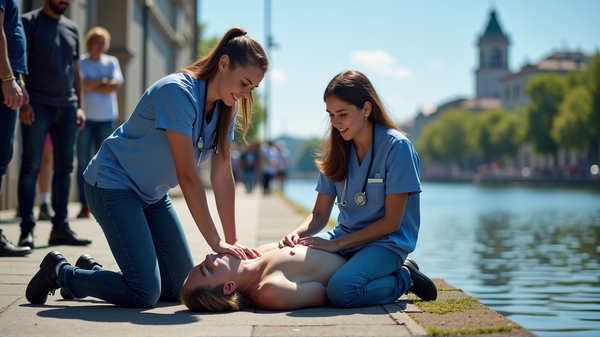 Heldentat von PA-Studenten: Lebensrettung während einer Lernpause