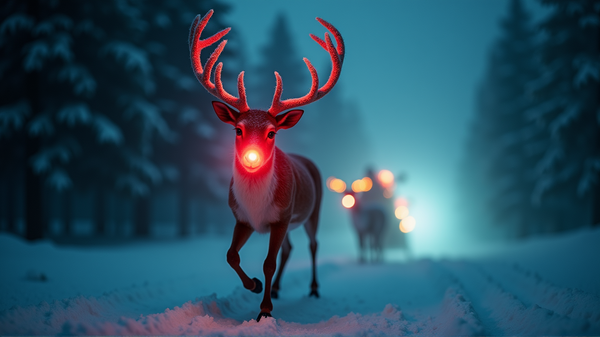 Ist Rudolphs biolumineszente Nase der Schlüssel zu Santas Erfolg?